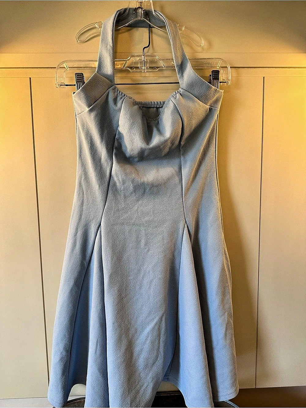 SHEIN Blue Maxi Dress Size Small Like New